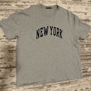 Gray New York T-Shirt